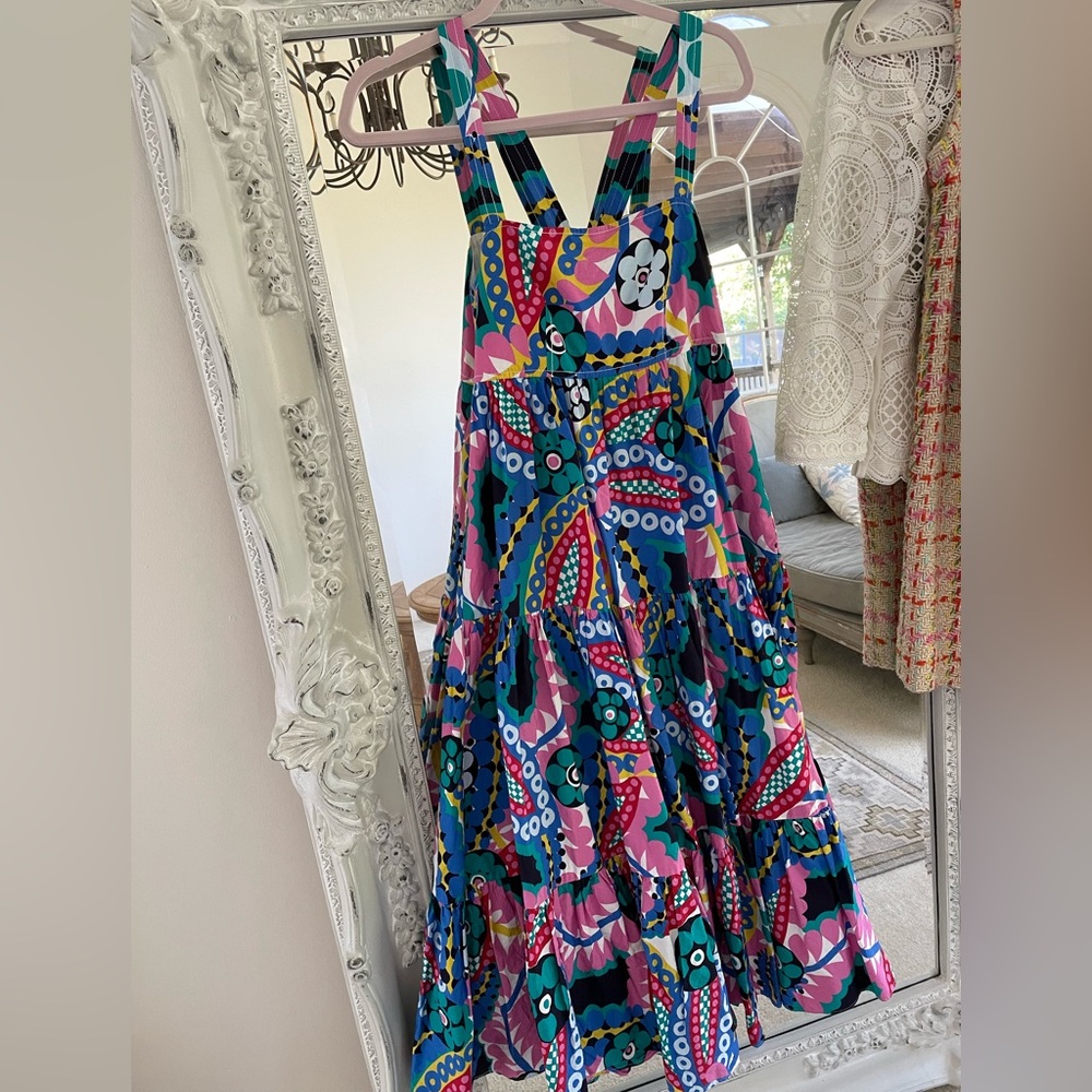 J.Crew Kaleidoscope maxi dress